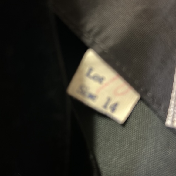 Vintage 1940’s velveteen top and taffeta wide skirt black dress. - Picture 8 of 8